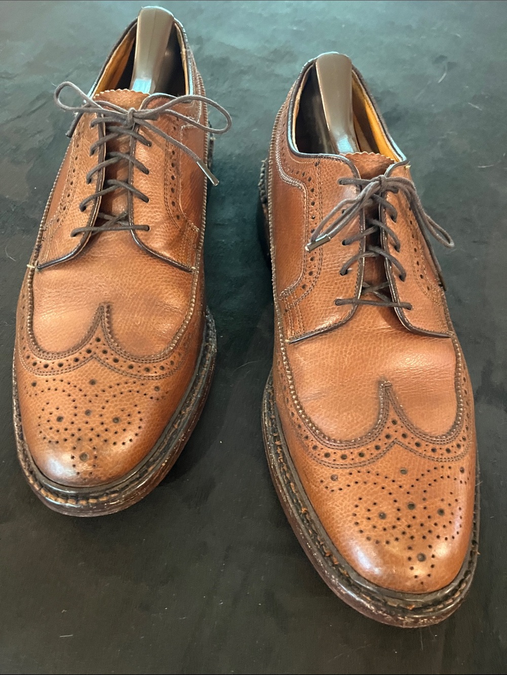 Florsheim Brown Full Brogue Wingtip Oxfords
